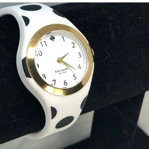 Kate spade Rumsey Watch Polka Dot Silicone Band